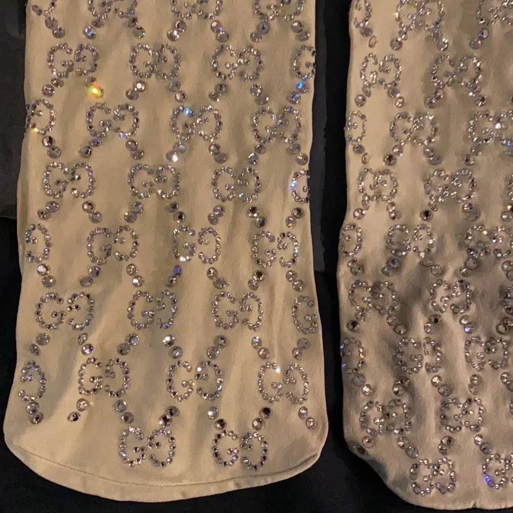 Gucci Crystal Socks